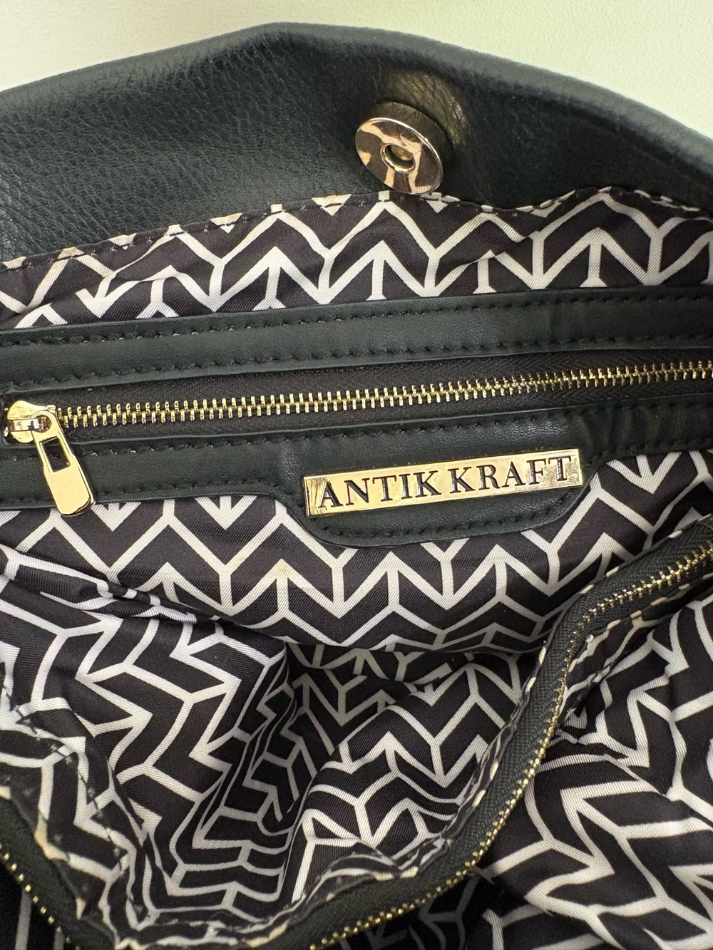 The Amara Hobo Satchel by Antik Kraft | Large Slouchy Tote | Like New - Picture 8 of 12